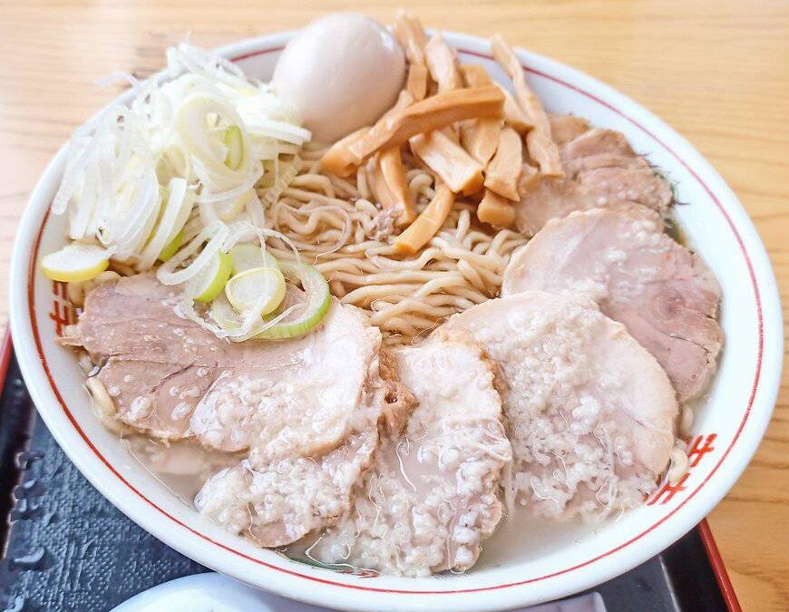 「チャーシュー麺 大＋味玉トッピング」 1450円