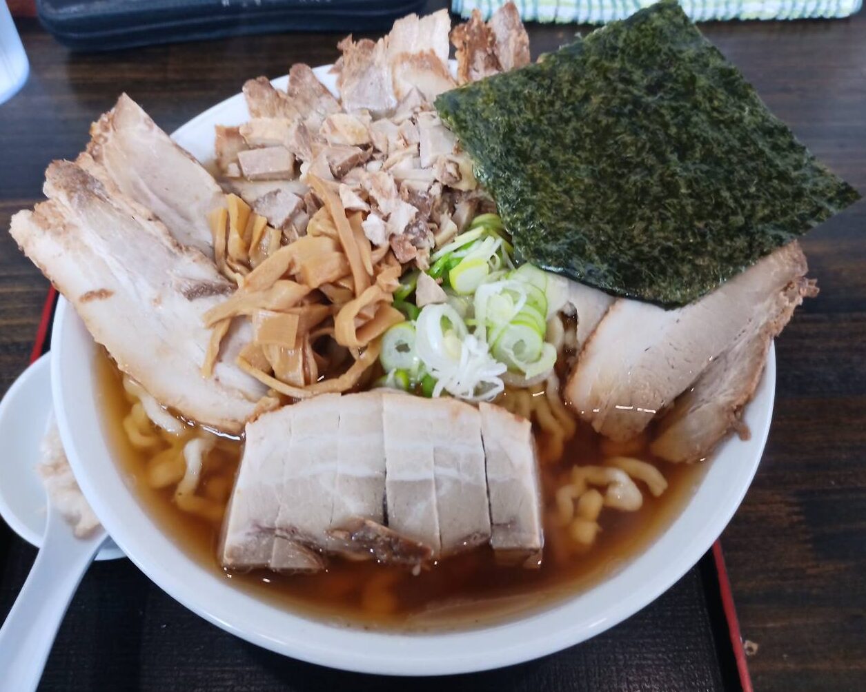 チャーシューメン（大盛り）（Face] Open)