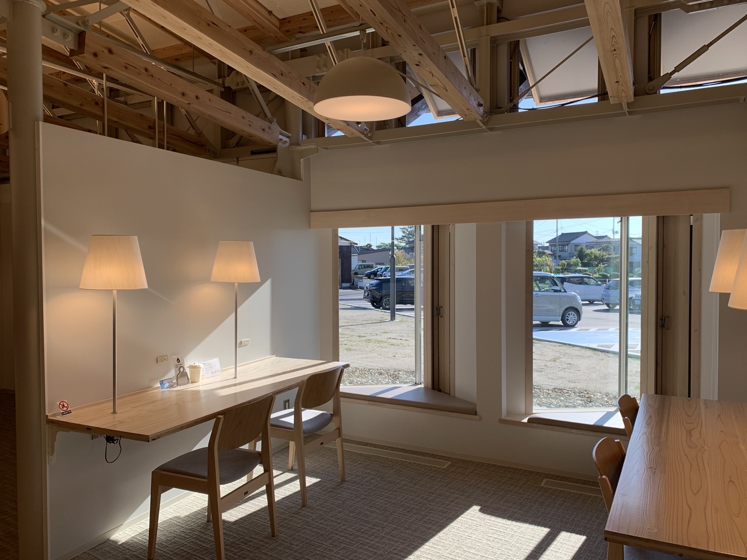 庄内町立図書館 作業スペース