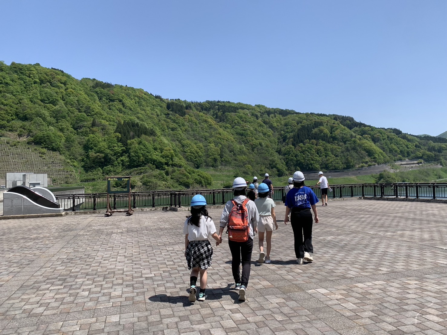 月山ダム見学