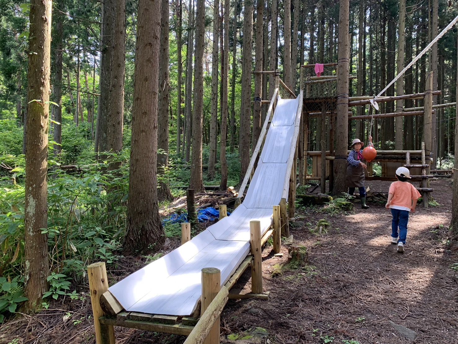 自由の森 遊び④