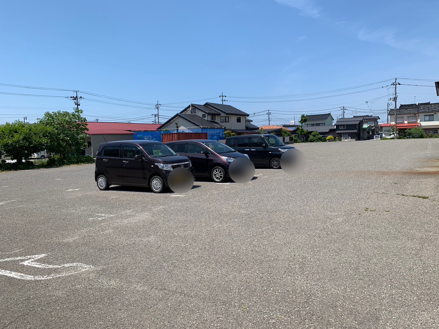 自由の森 駐車場