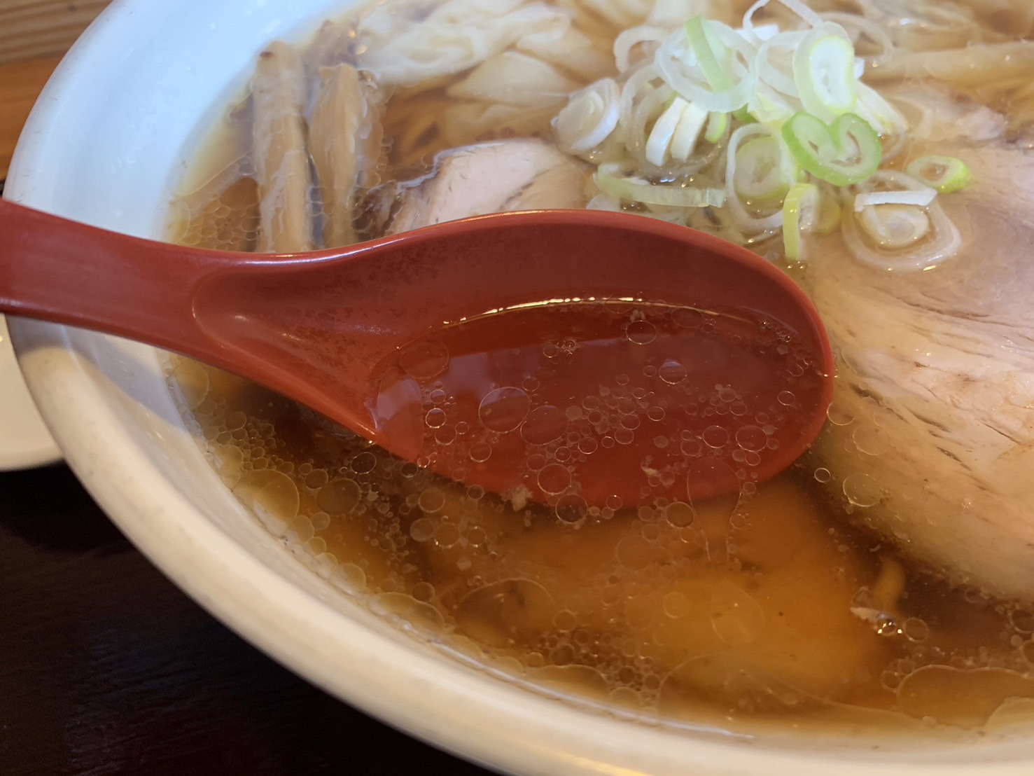めん工房さらしな ワンタンメン②