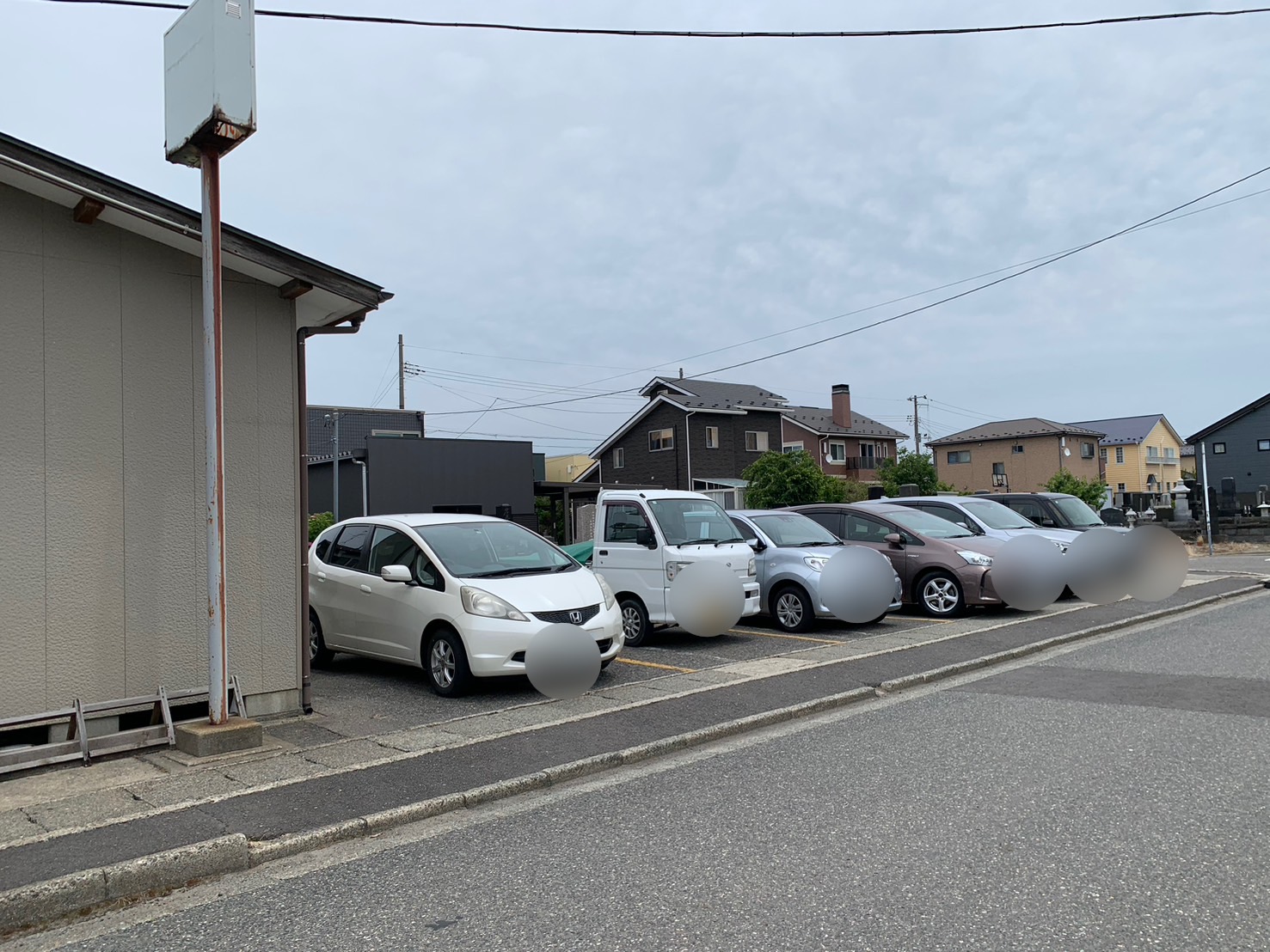 めん工房さらしな 駐車場