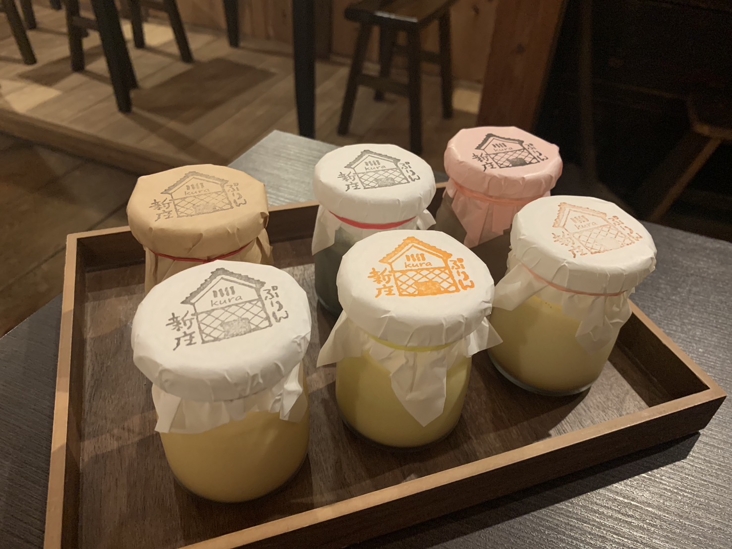 新庄KURAプリン　食レポ