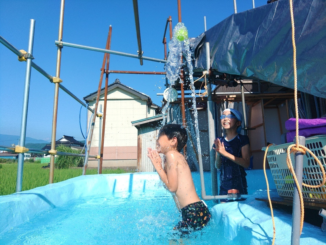 【庄内の水遊び情報7/15～】じゆうのもり水遊びプール｜7/1から予約受付開始！