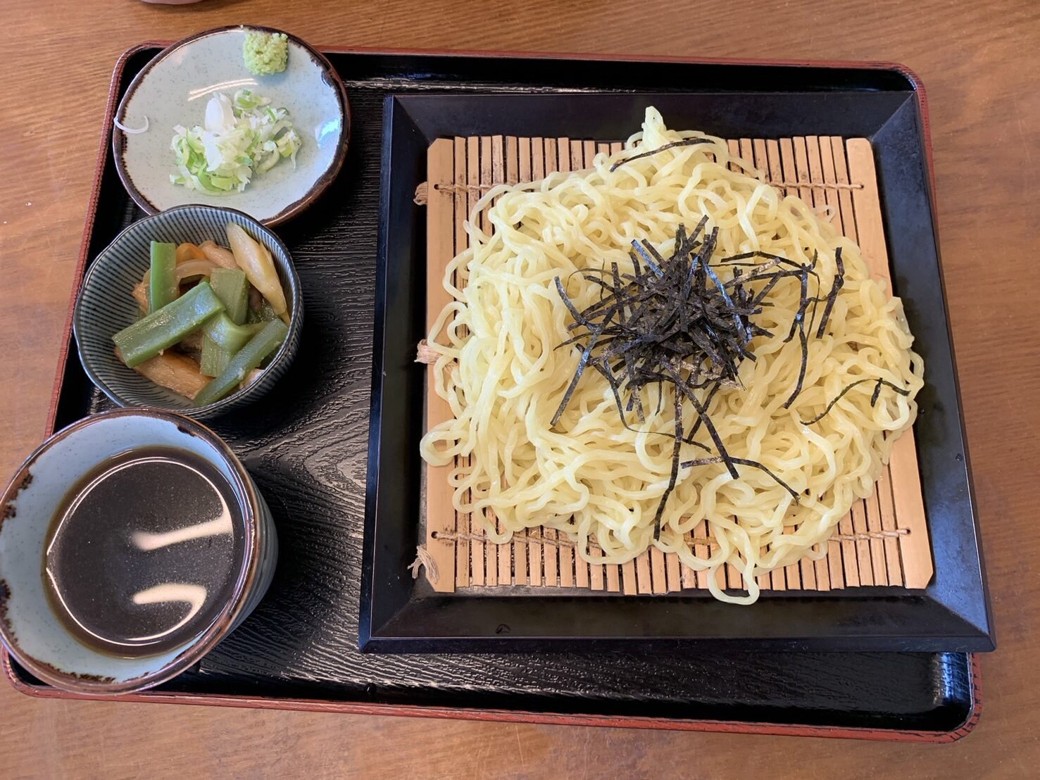 大川商店 羽黒 ざる中華