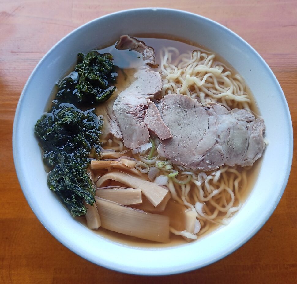 【山形ラーメンレポ】遊佐町の「サンセット十六羅漢」で「夕日ラーメン」と「餃子」を頂いてきました!