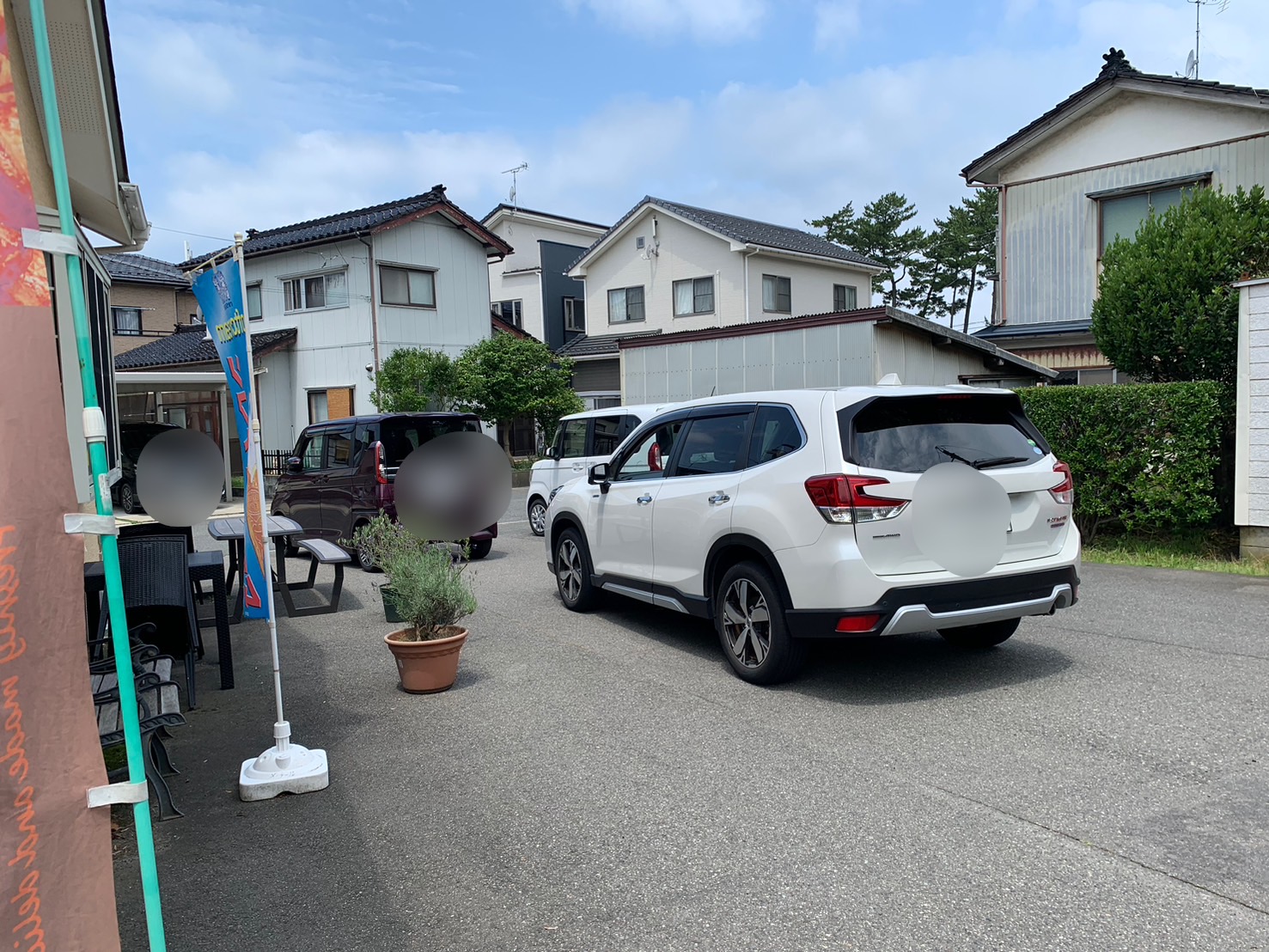 メーテール　駐車場②