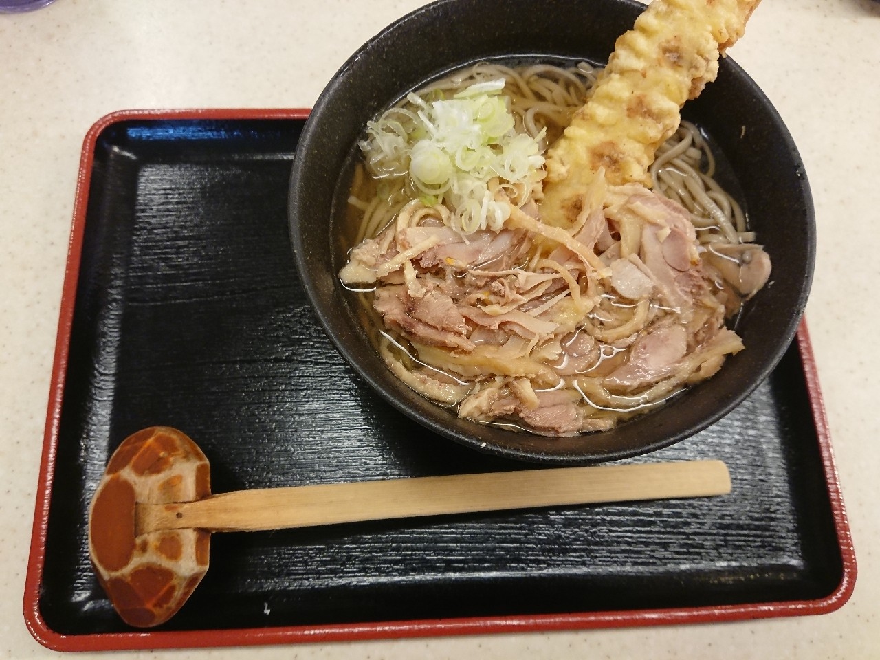 山形の肉そば屋　食レポ (1)