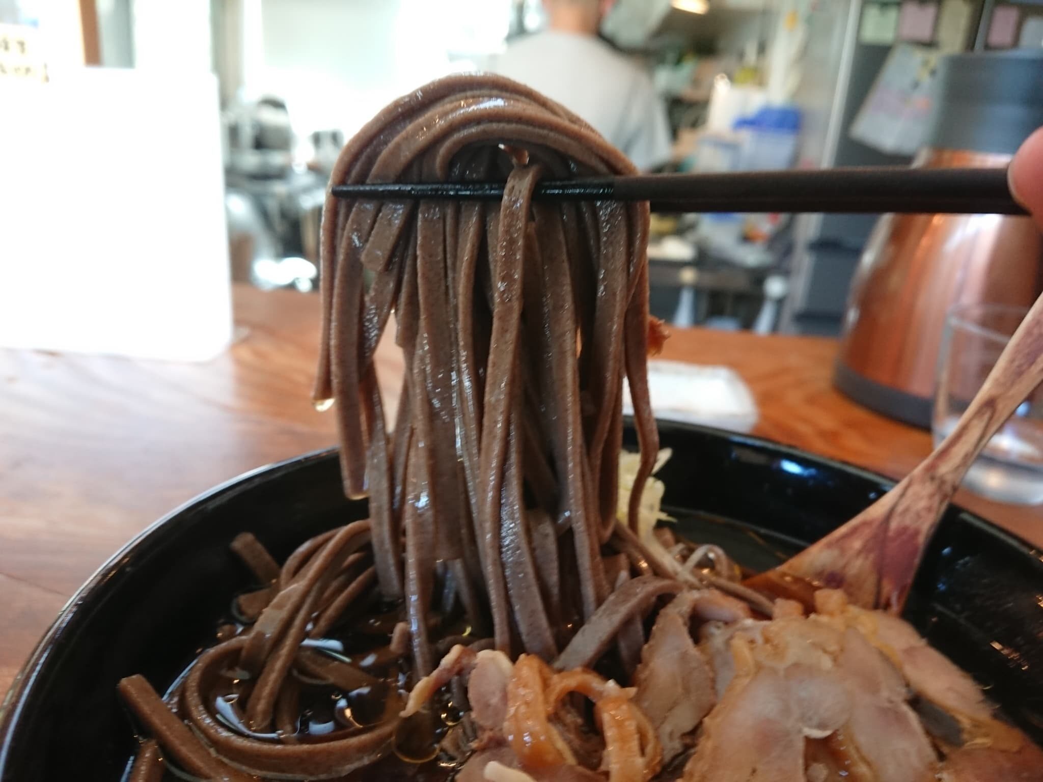 肉そば・鳥中華 ざぶん 食レポ (3)