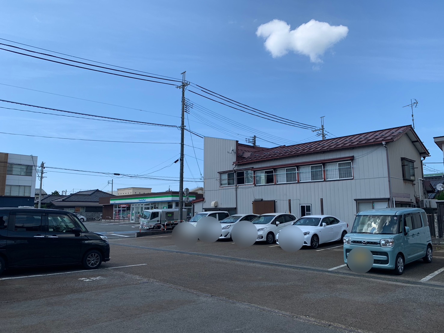カフェベル　駐車場