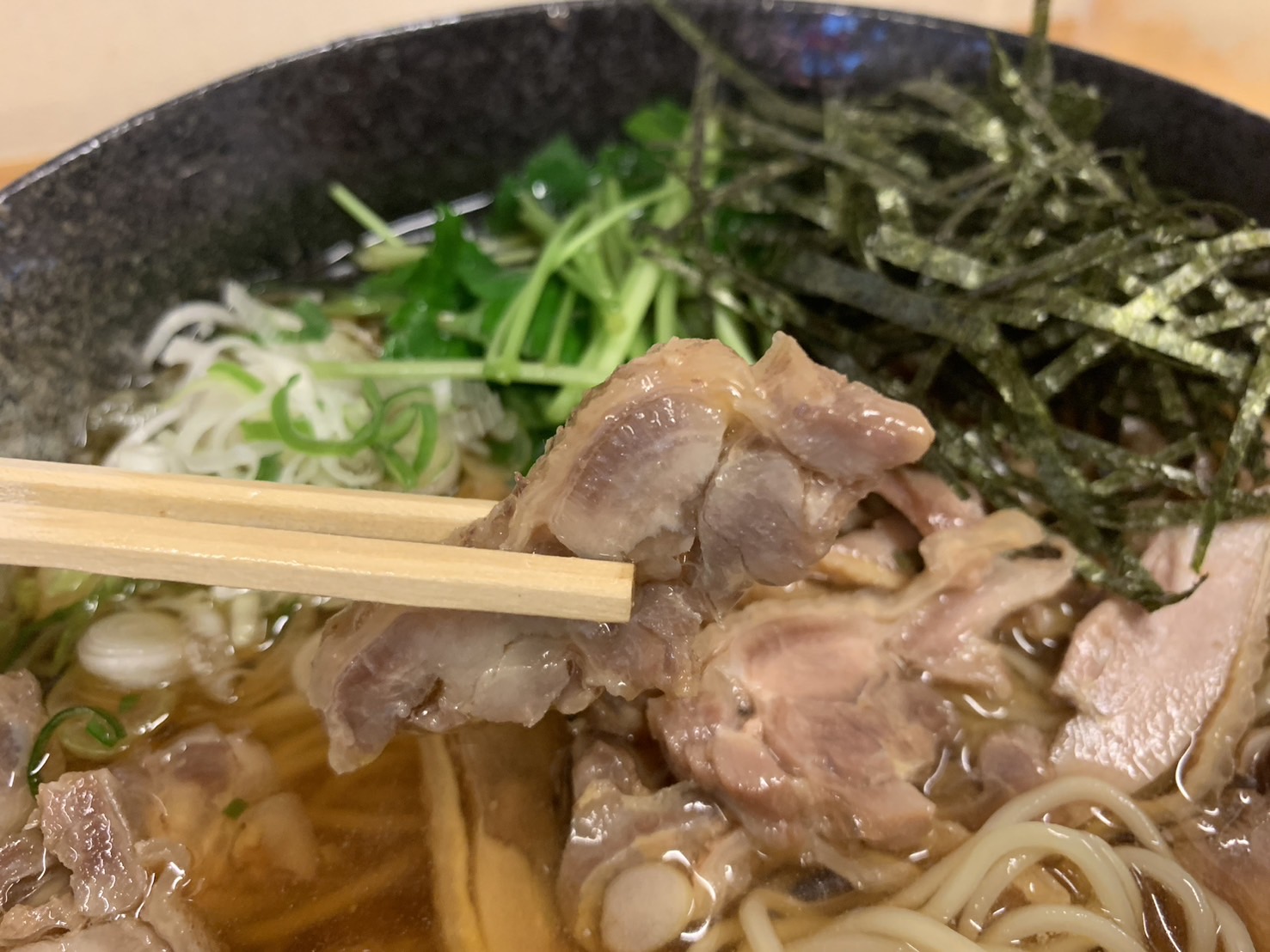 肉蕎麦叶夢　食レポ①