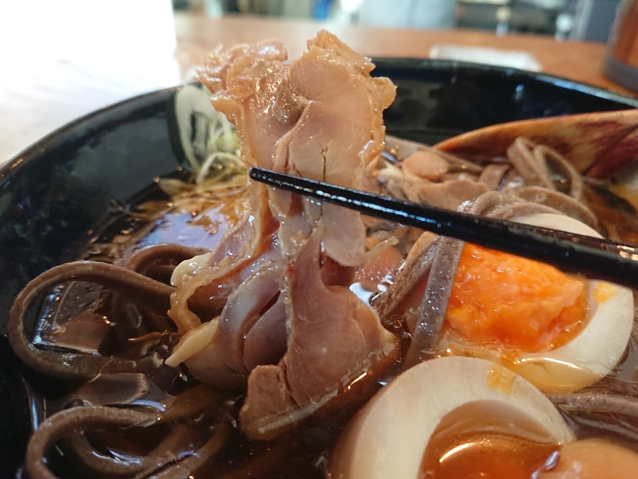 肉そば・鳥中華 ざぶん 食レポ (4)