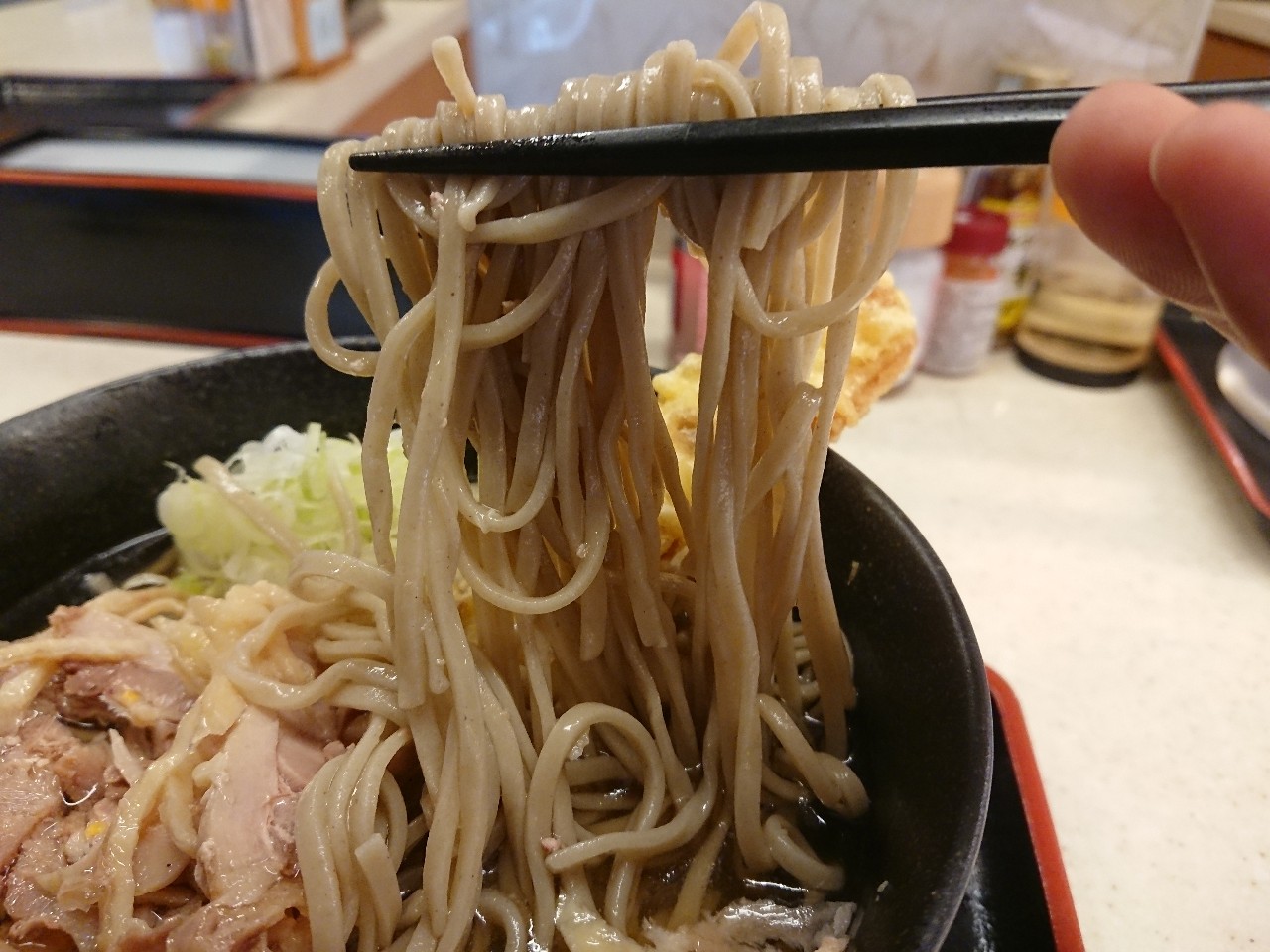 山形の肉そば屋　食レポ (3)