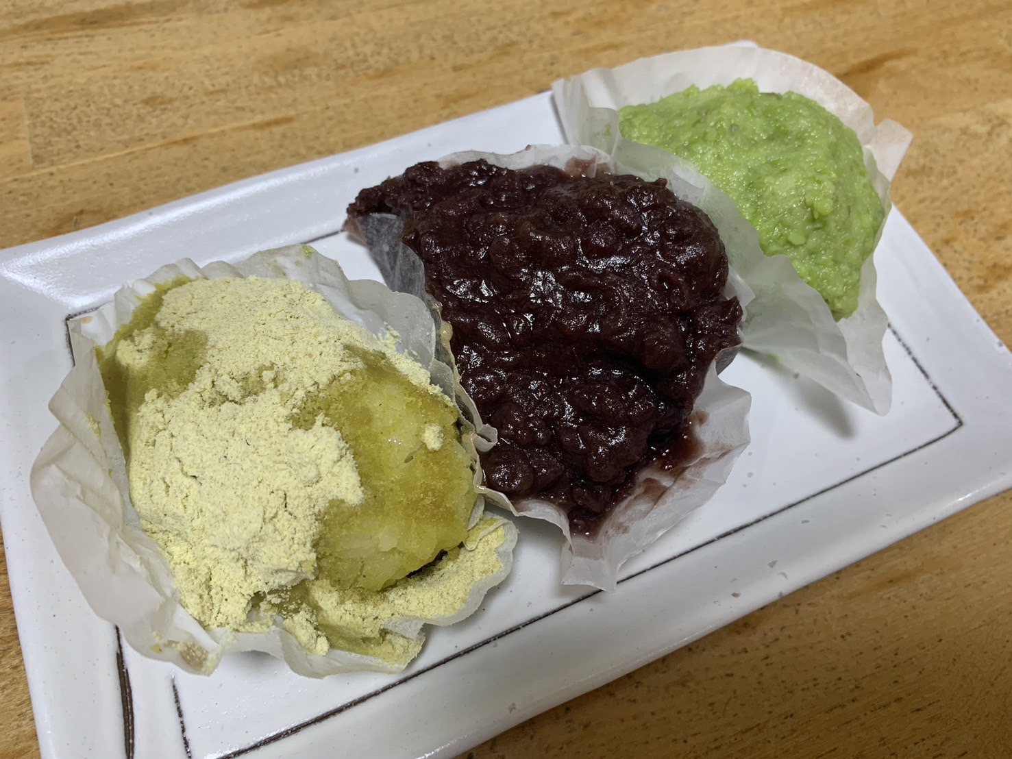 万年橋のおはぎや メニュー⑤