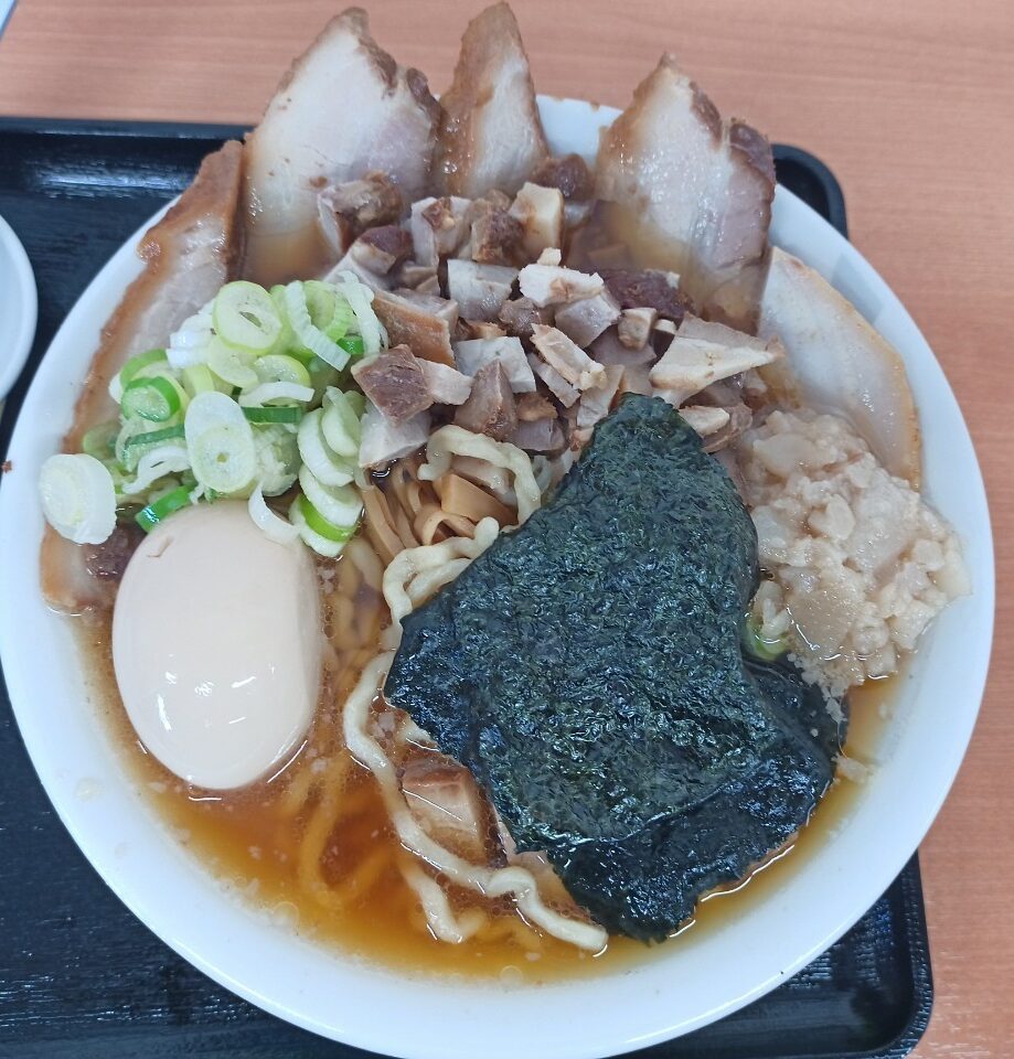 【山形ラーメンレポ】麵屋酒田INほなみ（鶴岡市）チャーシューメンを頂いてきました！