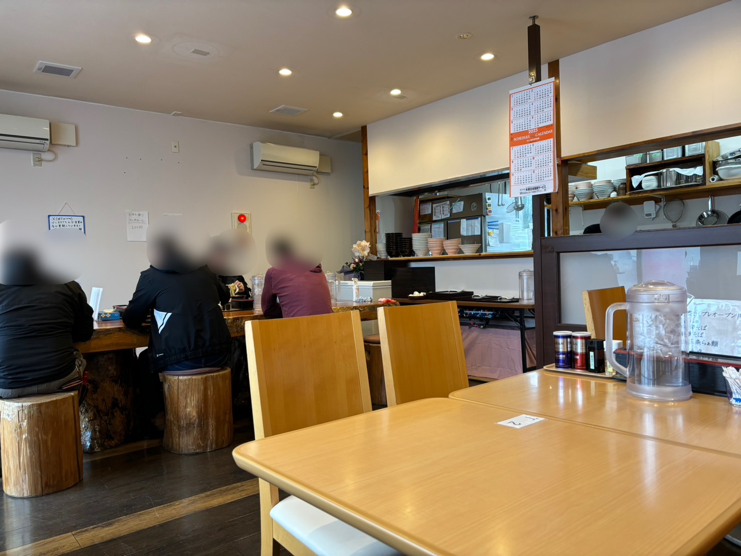 中華そば華煌 鶴岡店　店内-4